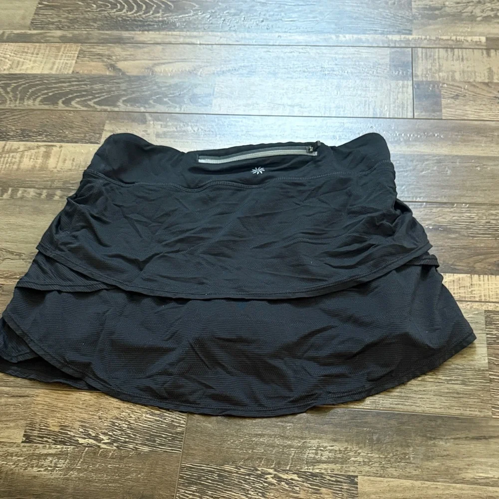 Athleta Black‎ Tiered Skort
